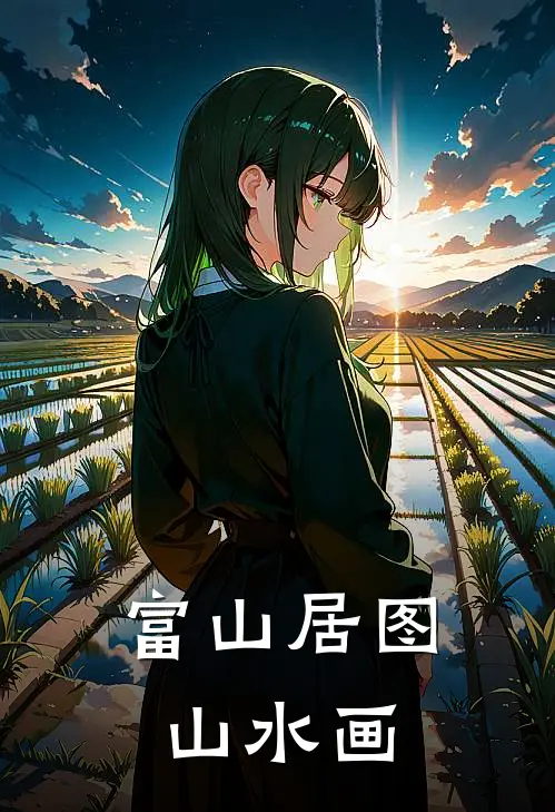 富山居图山水画