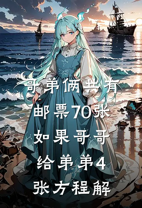 哥弟俩共有邮票70张,如果哥哥给弟弟4张 方程解