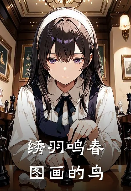 绣羽鸣春图画的鸟